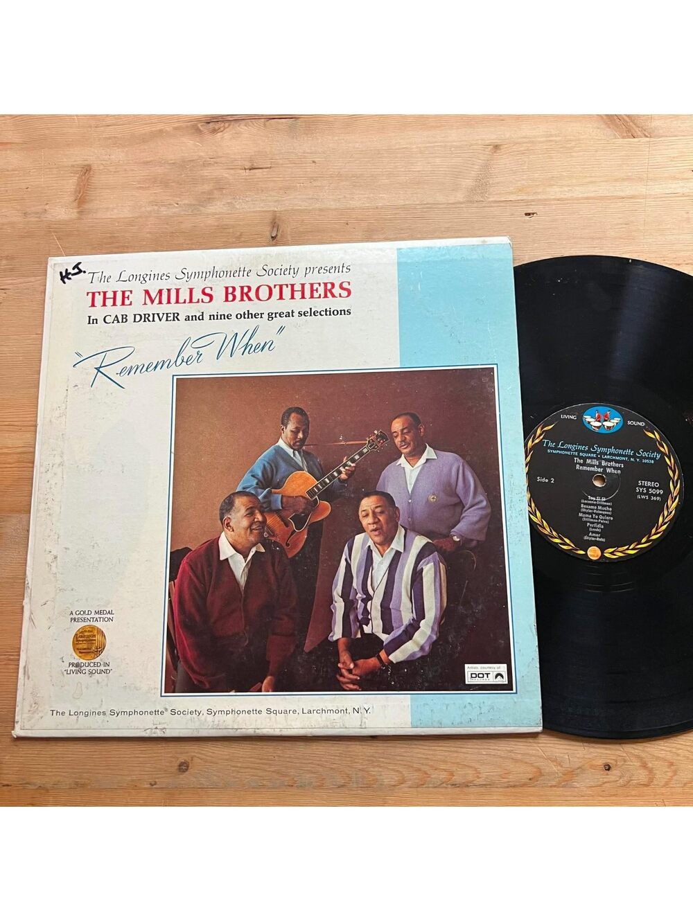 The Mills Brothers - Remember When 33rpm VG+ VR26